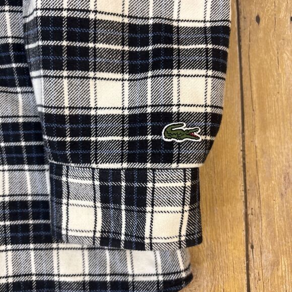 Lacoste Overshirt Quilt Lined Shacket Large Unisex CH0451 - Picture 6 of 7